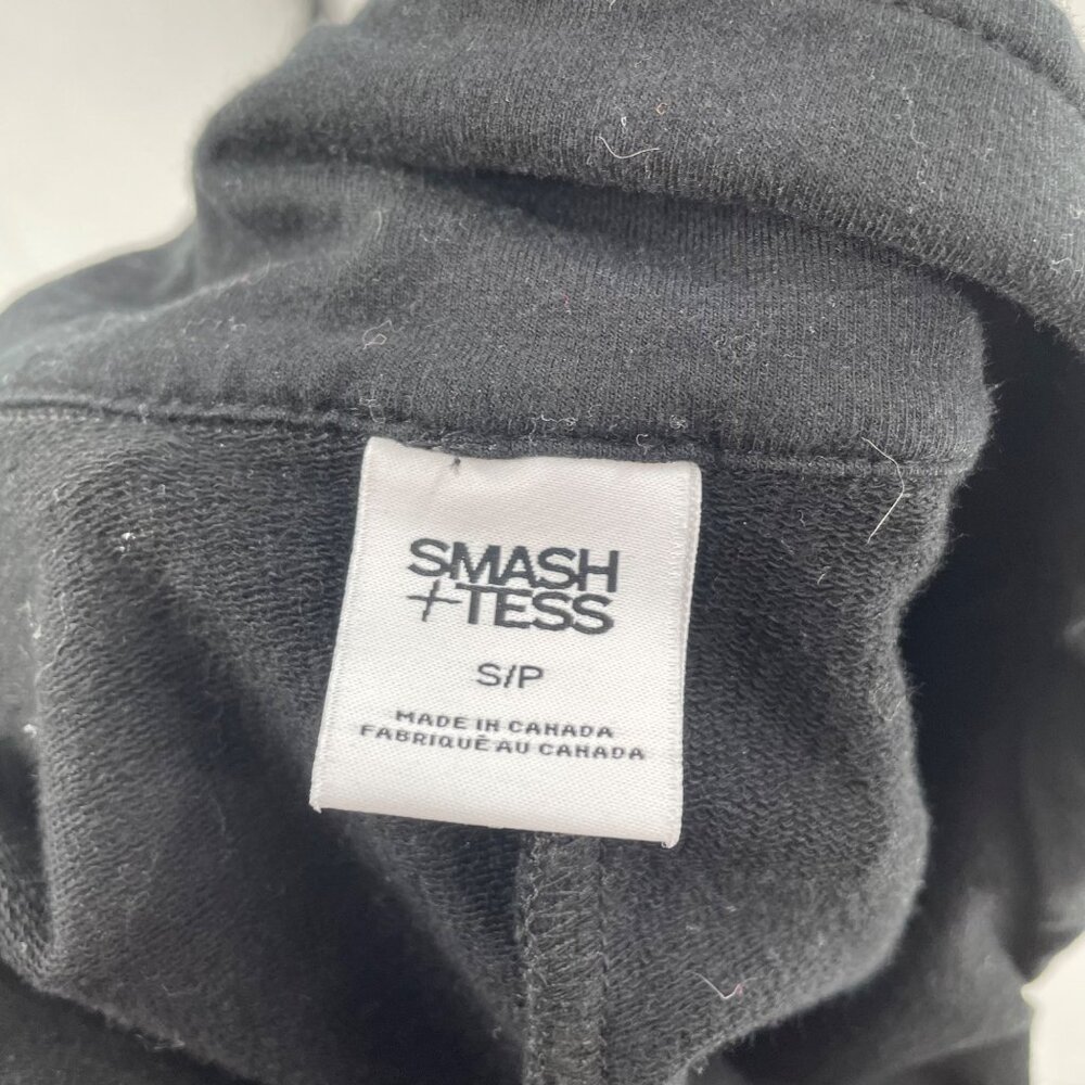 Smash + Tess Midnight Black Shay Jumpsuit Womens Size Small Loungewear Ski - Picture 4 of 8